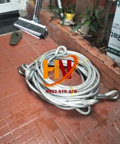 Cáp Thép Bọc Nhựa PVC Bấm Chì 2 Đầu