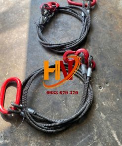 SLING CÁP THÉP CẨU HÀNG 2 CHÂN | NHẬN GIA CÔNG THEO YÊU CẦU KHÁCH HÀNG